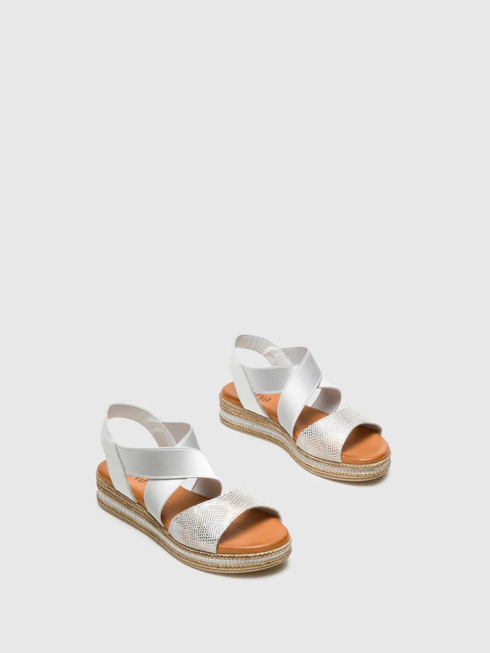 White Platform Sandals