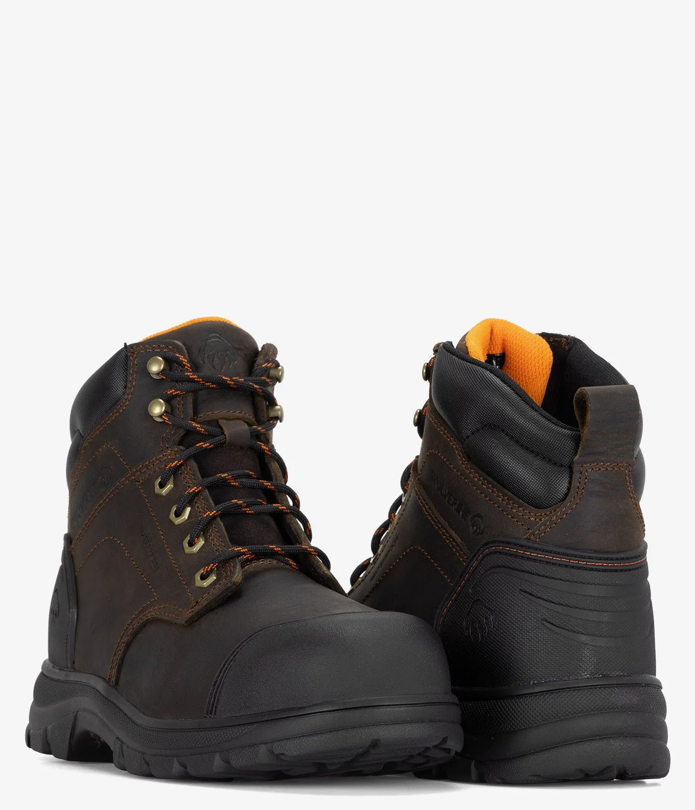 Wolverine Carlsbad Cap-Toe 6" Steel Toe Work Boot - Men