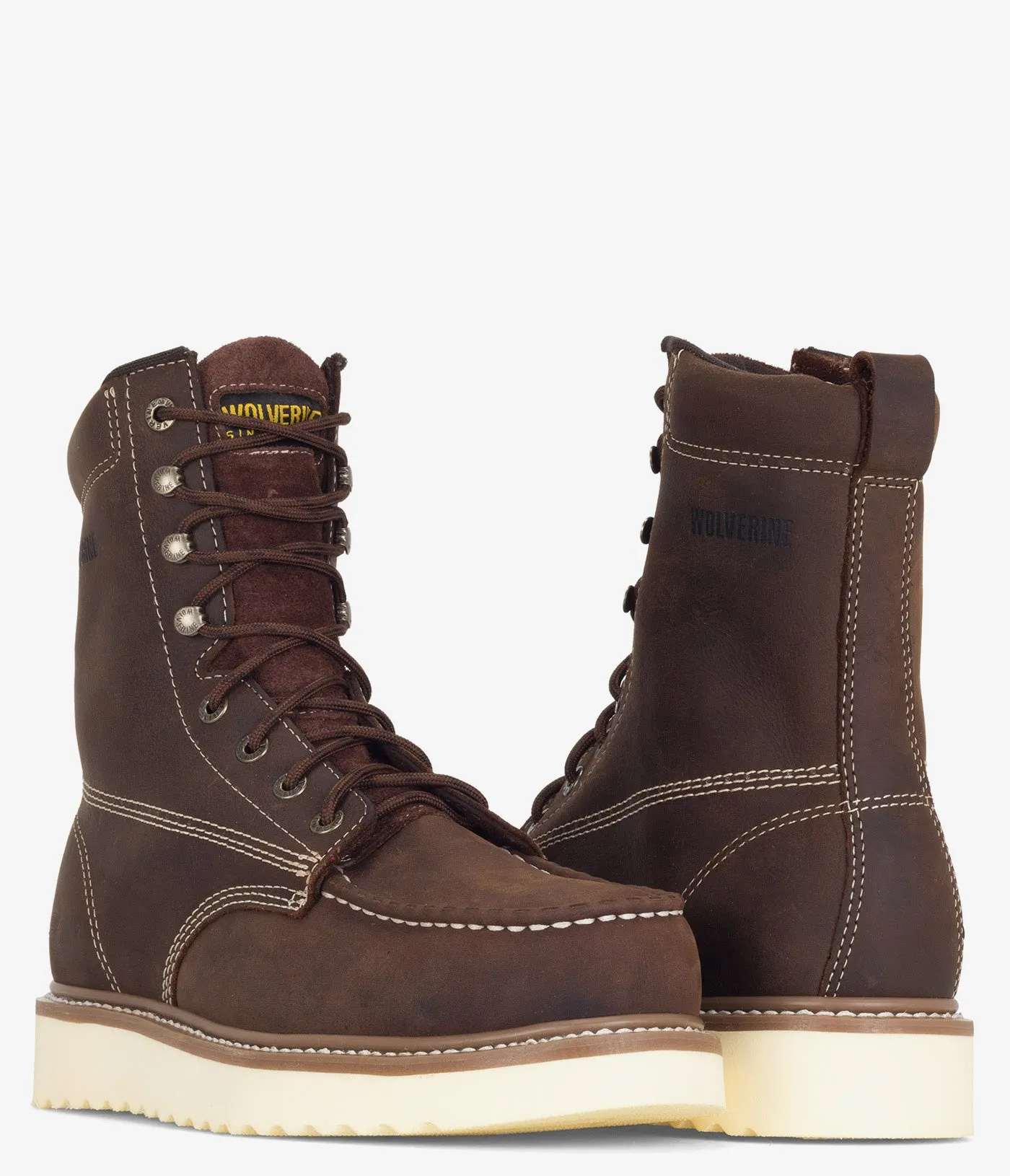 Wolverine Loader 8" Soft Toe Wedge Boot - Men