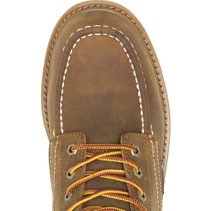 Wolverine Men's Floorhand 6" Moc Toe Waterproof Work Boot- Tan- W080139