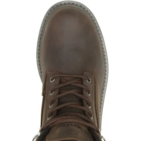 Wolverine Men's Floorhand 6" Steel Toe Waterproof Work Boot -Brown- W231024