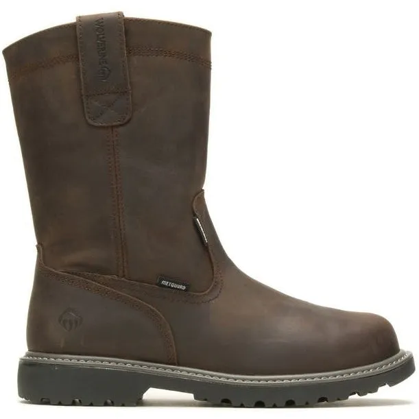 Wolverine Men's Floorhand Steel Toe Waterproof Wellington Work Boot -Brown- W231025