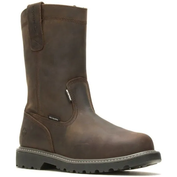 Wolverine Men's Floorhand Steel Toe Waterproof Wellington Work Boot -Brown- W231025