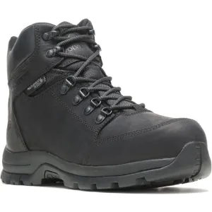 Wolverine Men's Grayson Mid Steel Toe Waterproof Work Boot - Black - W211042