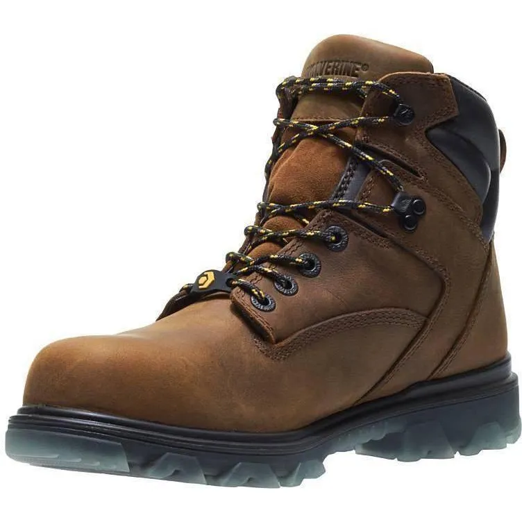 Wolverine Men's I-90 EPX Carbonmax Safety Toe Waterproof Work Boot Brown W10788