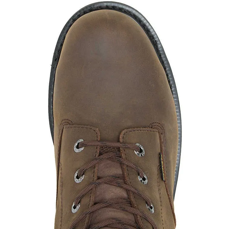 Wolverine Men's McKay 8" Steel Toe Waterproof MG Work Boot -Brown- W05680