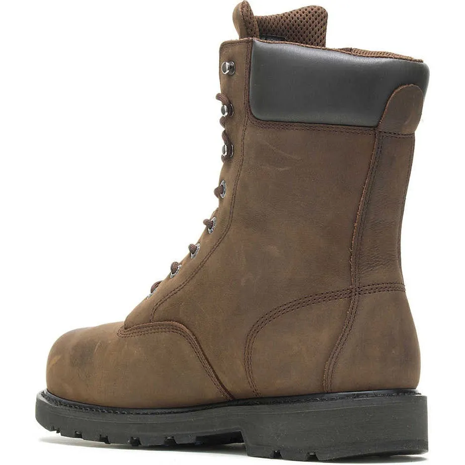 Wolverine Men's McKay 8" Steel Toe Waterproof MG Work Boot -Brown- W05680