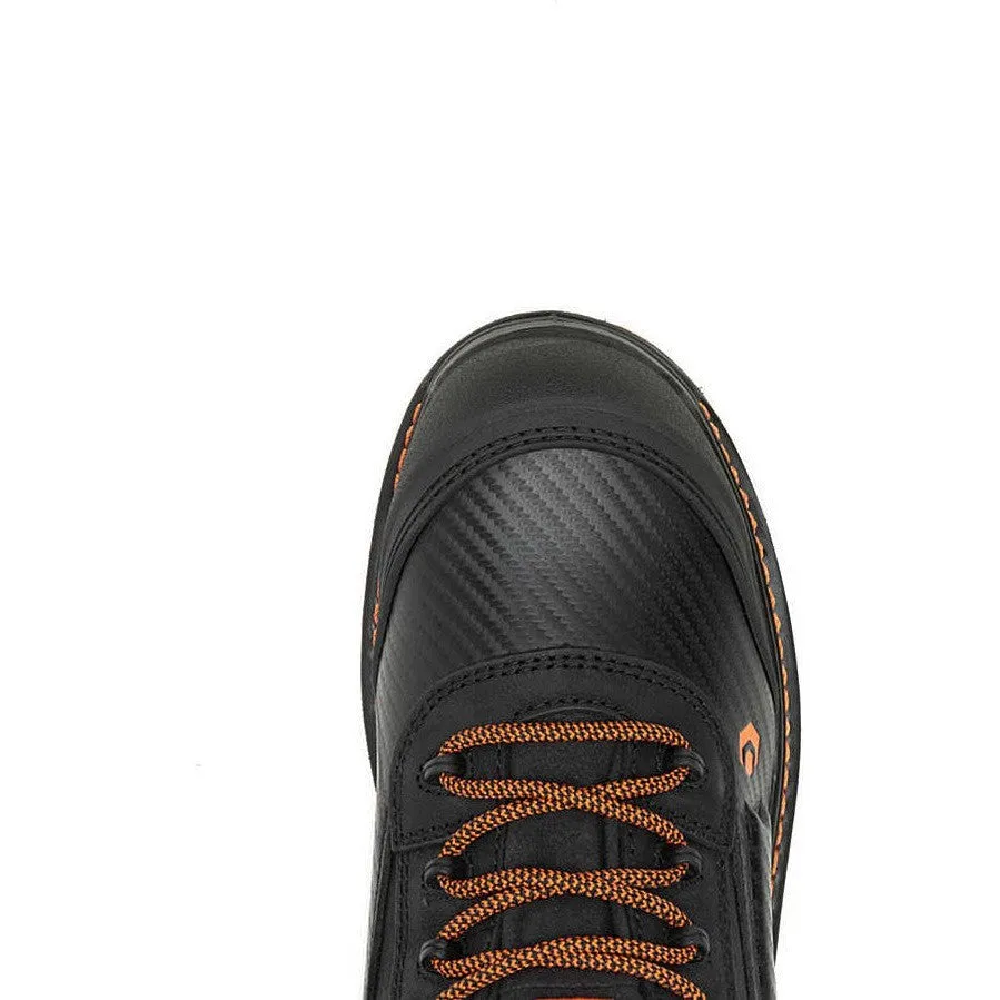 Wolverine Men's Overpass 6" Safety Toe Waterproof Composite Toe Work Boot -Black- W241180