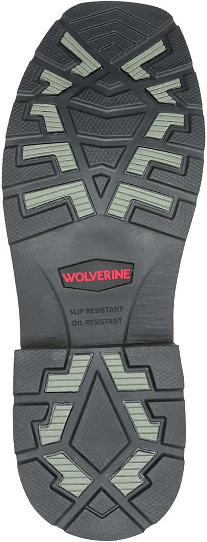 Wolverine Men's Rancher Flag Soft Toe Waterproof Wellington Western Work Boot -Brown- W240056