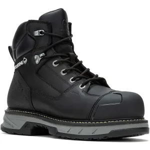 Wolverine Men's Reforce Heavy Duty 6" Composite Toe Waterproof Work Boot Black W241112