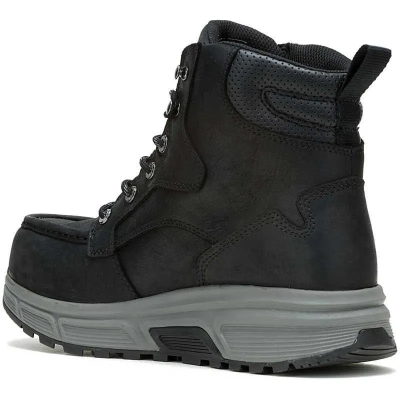 Wolverine Men's Ride 6" Composite Toe Waterproof Wedge Work Boot -Black- W241152