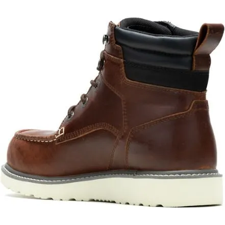 Wolverine Men's Trade Wedge Steel Toe Waterproof Work Boot - Rust - W231117