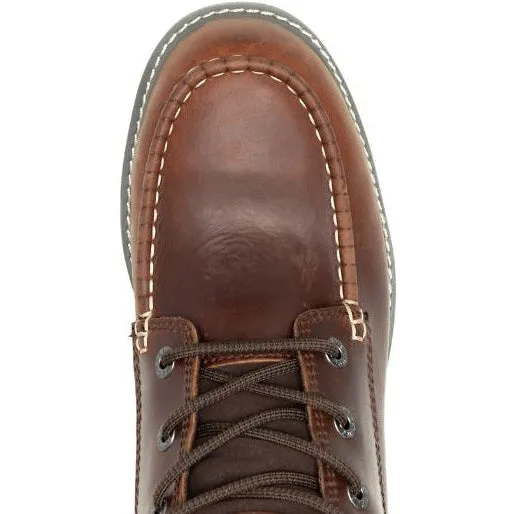 Wolverine Men's Trade Wedge Steel Toe Waterproof Work Boot - Rust - W231117