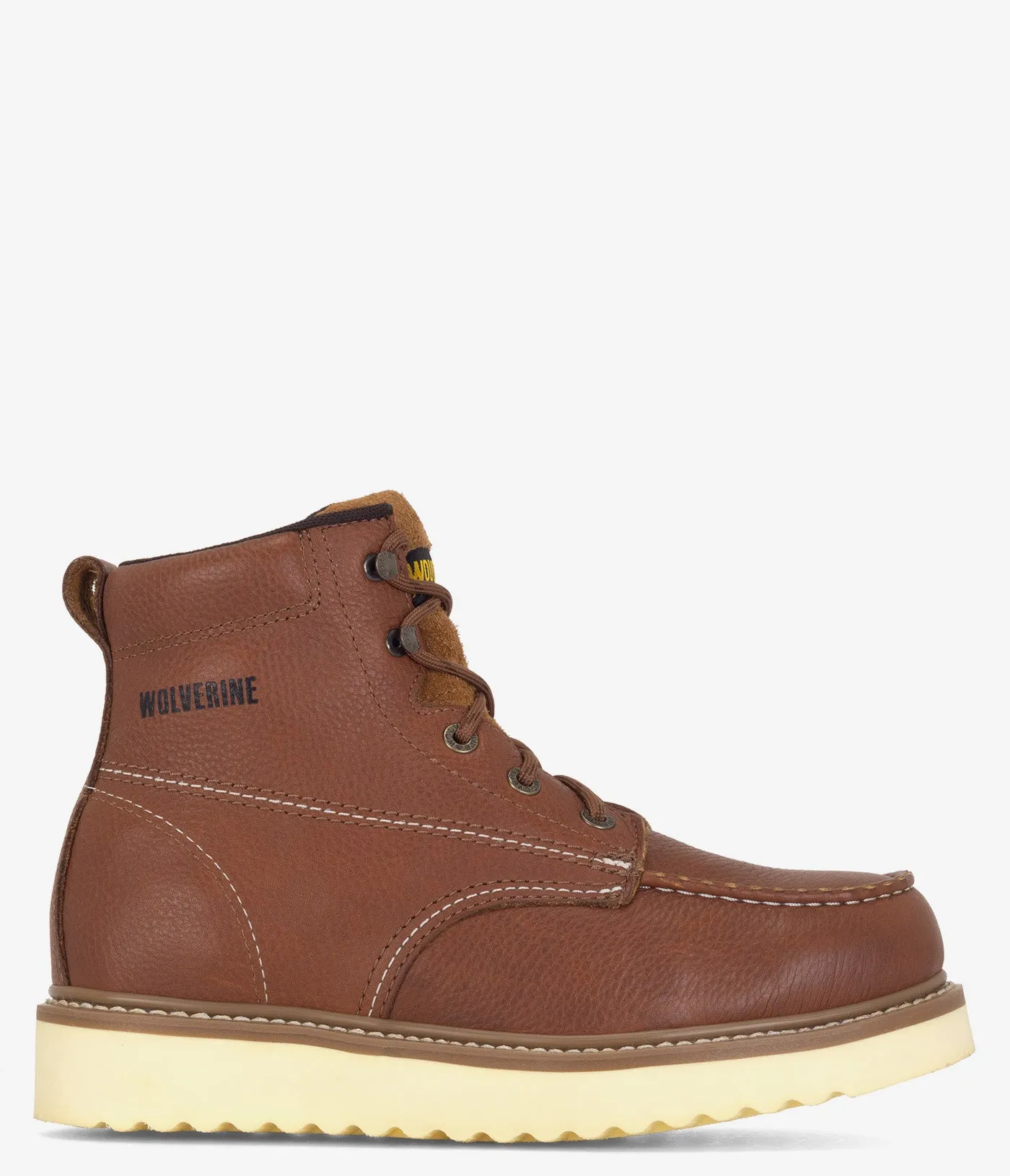 Wolverine Moc-Toe Steel Toe 6" Work Boot - Men