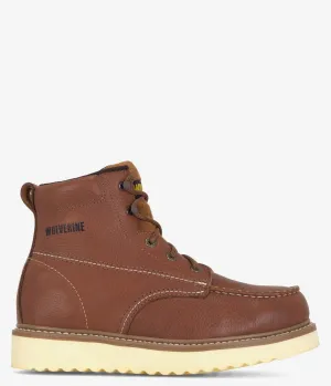 Wolverine Moc-Toe Steel Toe 6" Work Boot - Men