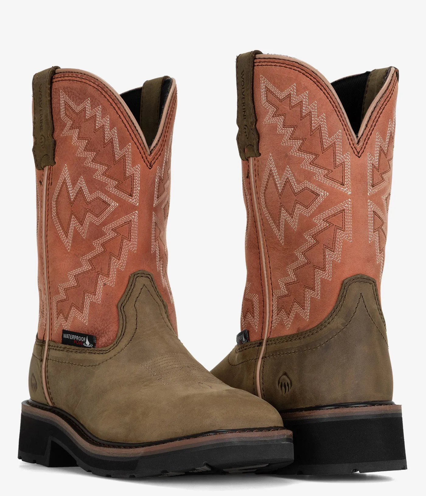 Wolverine Rancher Arrow Steel Toe Wellington Work Boot - Women