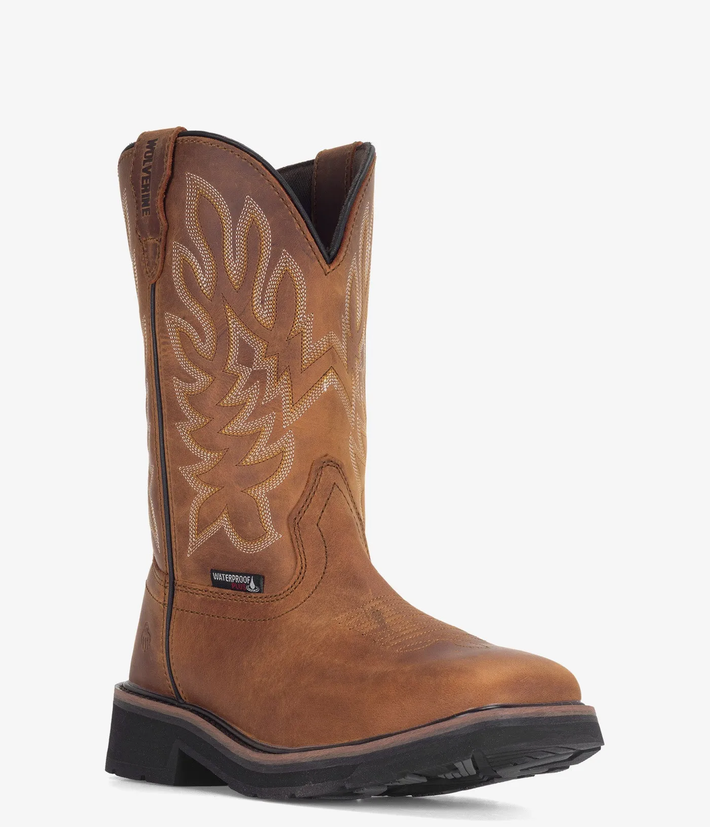 Wolverine Rancher Steel Safety Toe Waterproof Wellington Boot - Men