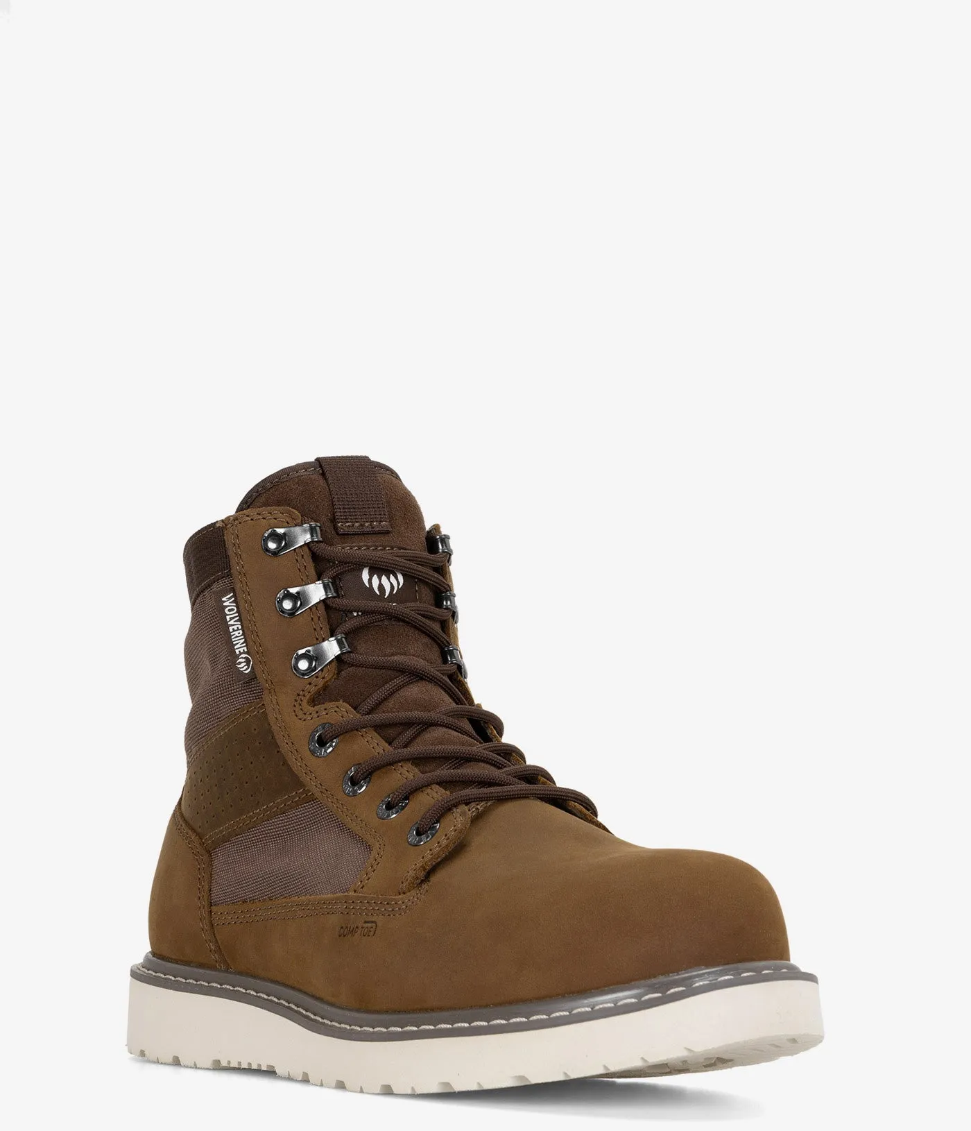 Wolverine Trade Wedge Unlined Canvas 6" Composite Toe Work Boot - Men