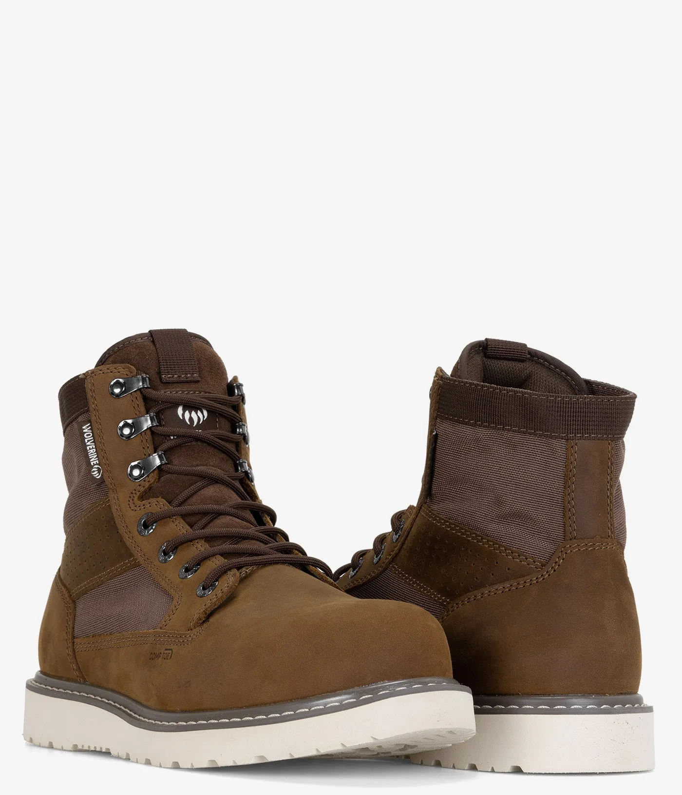 Wolverine Trade Wedge Unlined Canvas 6" Composite Toe Work Boot - Men