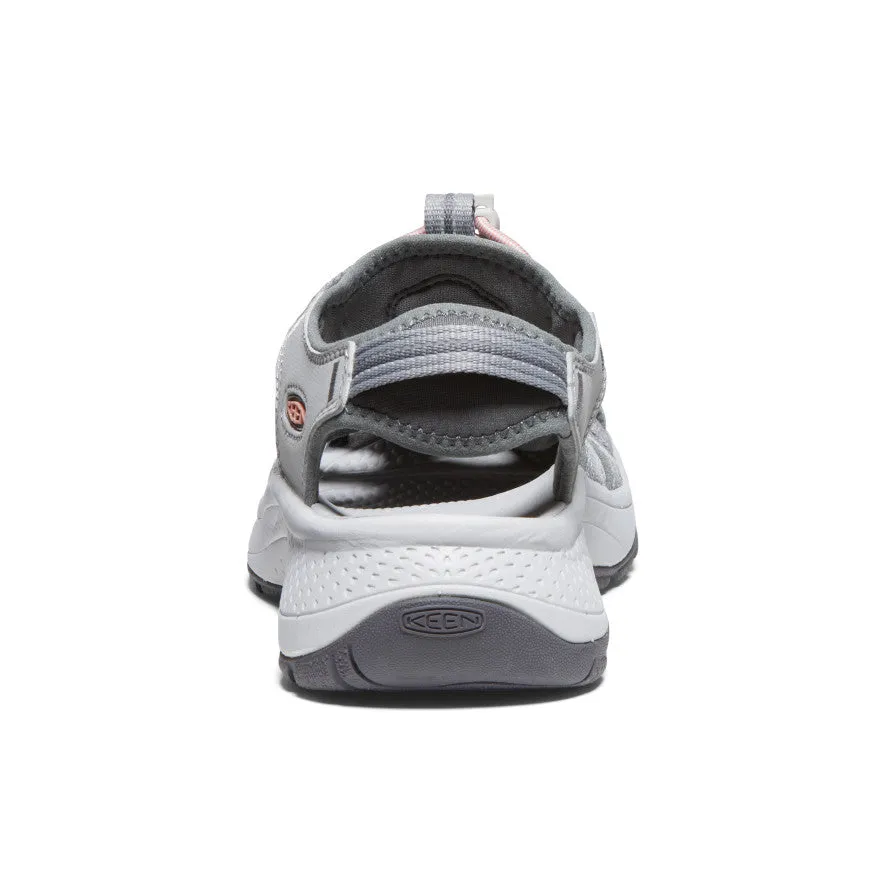 Women's Astoria West Sandal  |  Grey/Coral KEEN