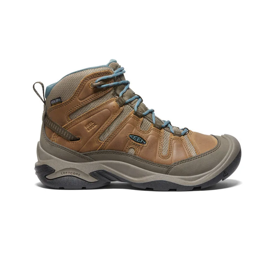 Women's Circadia Waterproof Boot  |  Toasted Coconut/North Atlantic KEEN