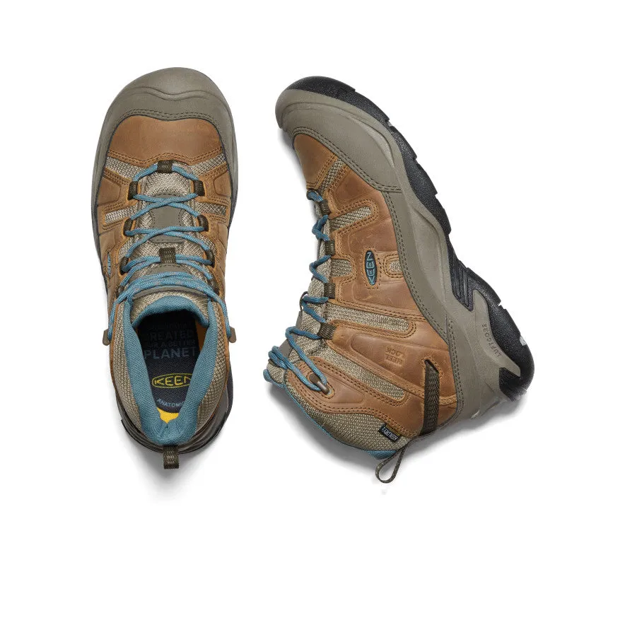 Women's Circadia Waterproof Boot  |  Toasted Coconut/North Atlantic KEEN