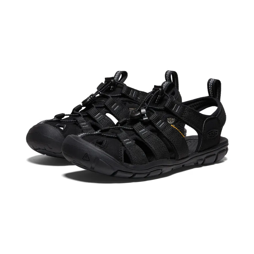 Women's Clearwater CNX Sandal  |  Black/Black KEEN