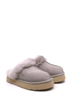 Womens Disquette Campfire Mules In Grey