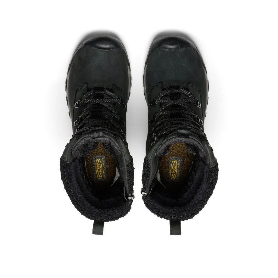 Women's Greta Tall Waterproof Boot  |  Black/Black KEEN