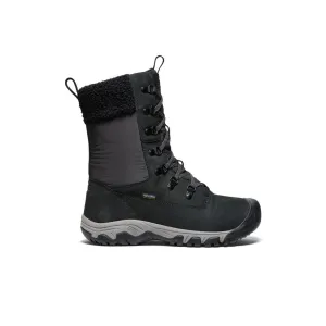 Women's Greta Tall Waterproof Boot  |  Black/Black KEEN