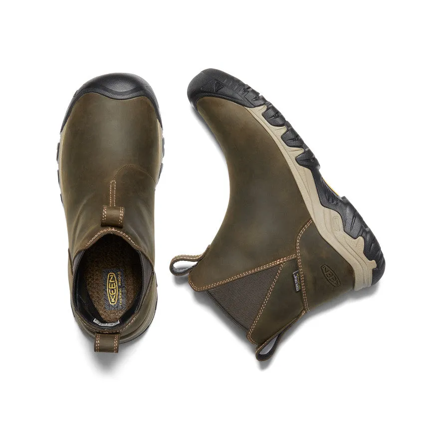Women's Greta Waterproof Chelsea  |  Olive/Timberwolf KEEN