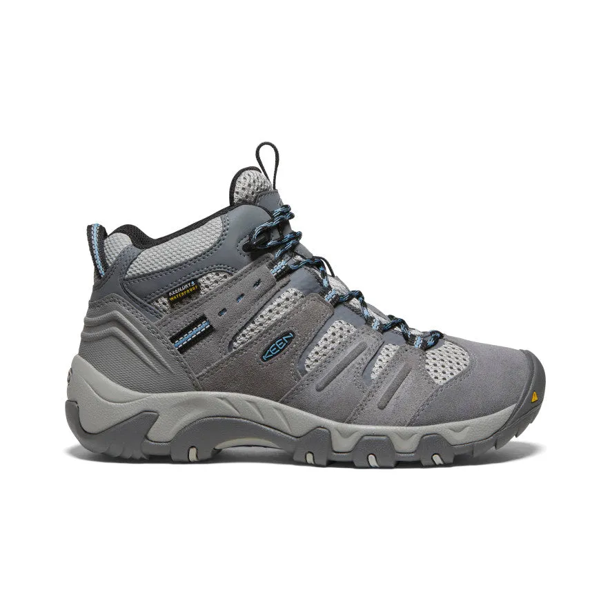 Women's Headout Waterproof Hiking Boot  |  Steel Grey/Blue Heaven KEEN