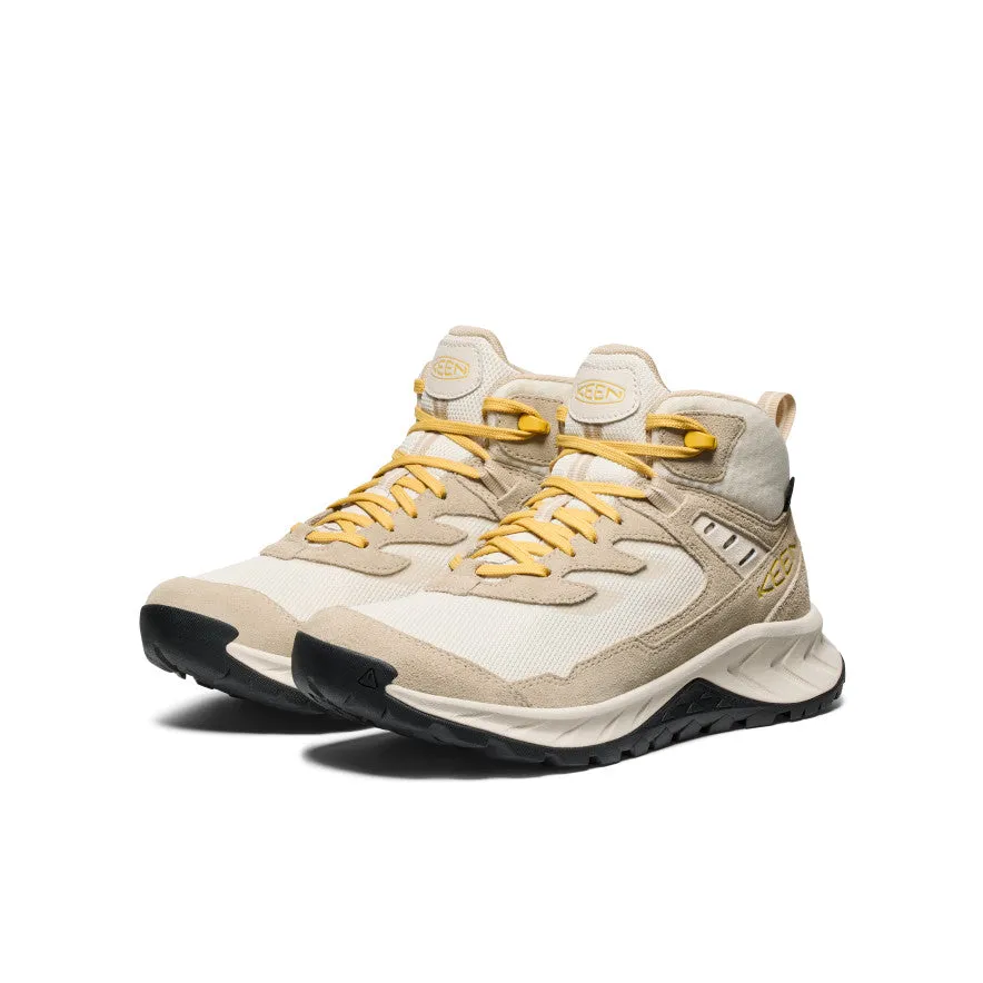 Women's Hightrail Waterproof Hiking Boot  |  Birch/Daffodil KEEN