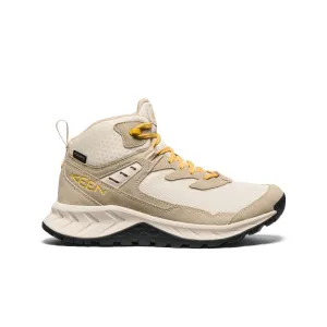 Women's Hightrail Waterproof Hiking Boot  |  Birch/Daffodil KEEN