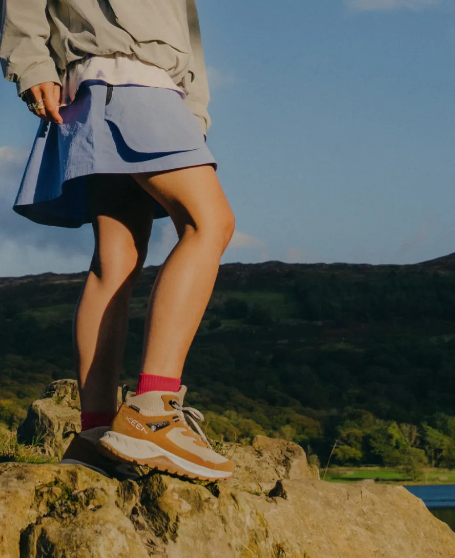 Women's Hightrail Waterproof Hiking Boot  |  Safari/Chipmunk KEEN