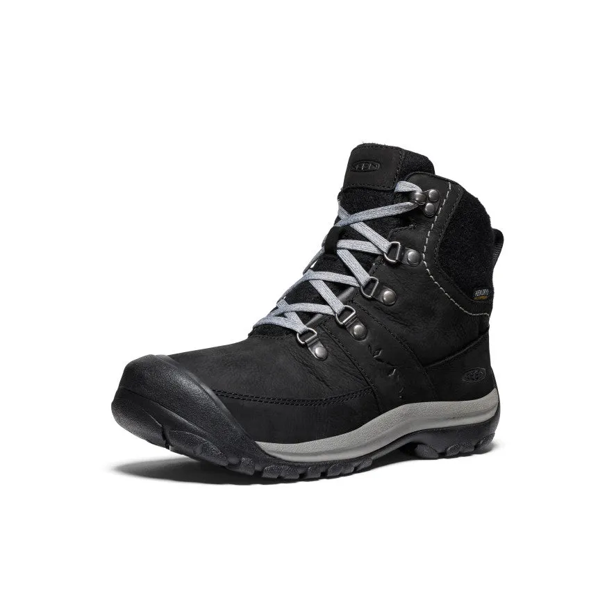 Women's Kaci III Winter Waterproof Boot  |  Black/Steel Grey KEEN