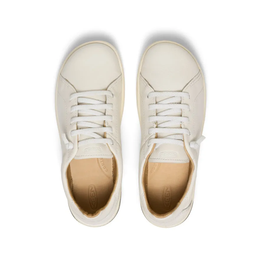 Women's KNX Leather Sneaker  |  Star White/Star White KEEN