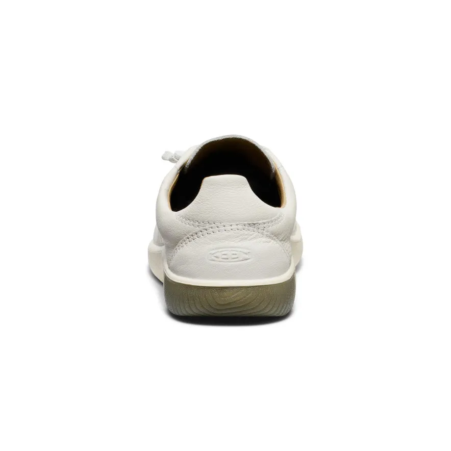 Women's KNX Leather Sneaker  |  Star White/Star White KEEN