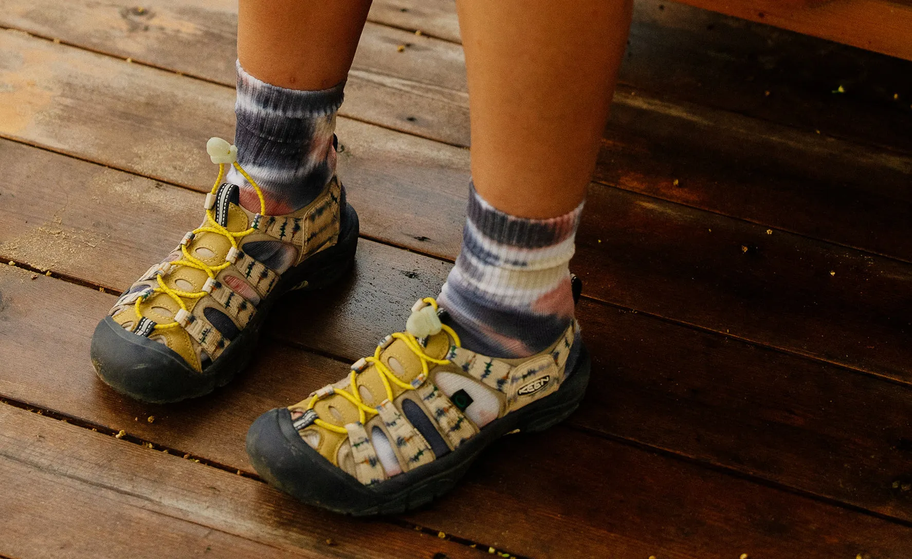 Women's Newport Retro Sandal x An Ko Rau  |  An Ko Rau Multi KEEN