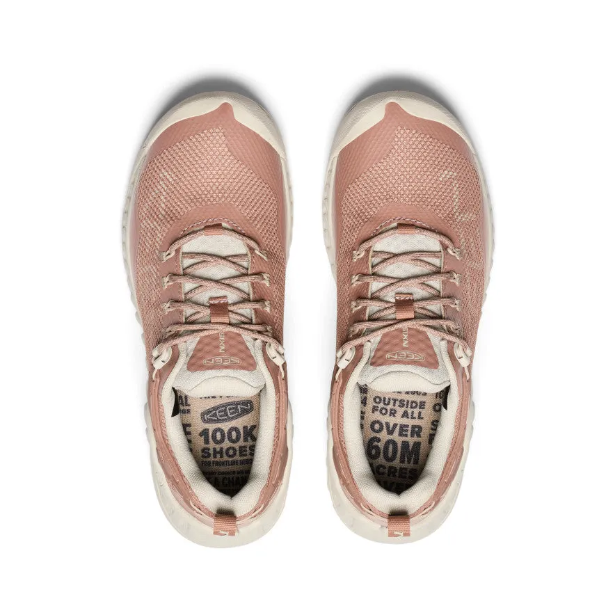 Women's NXIS EVO Waterproof Shoe  |  Warm Taupe/Raw Umber KEEN