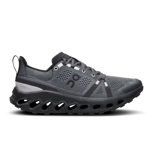 Women's On Cloudsurfer Trail Running Shoe in Eclipse | Black