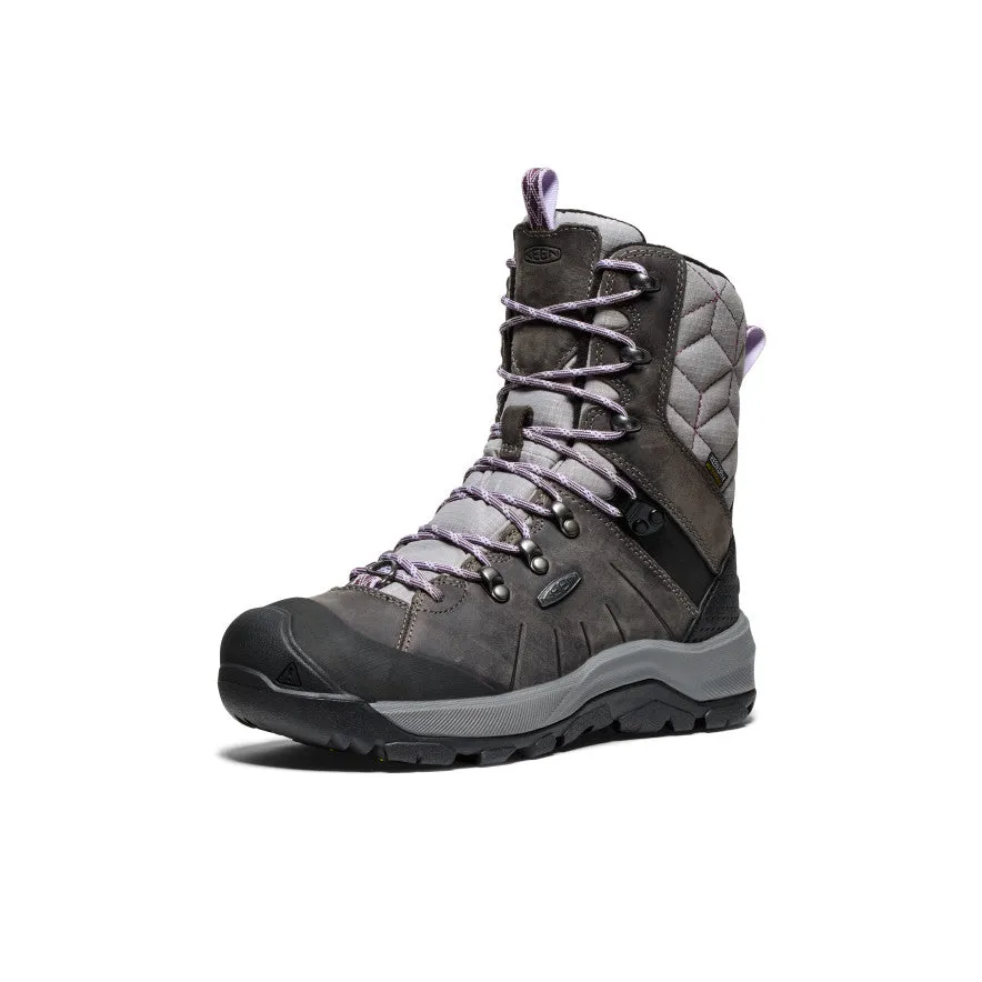 Women's Revel IV High Polar Waterproof Boot  |  Steel Grey/Orchid Petal KEEN
