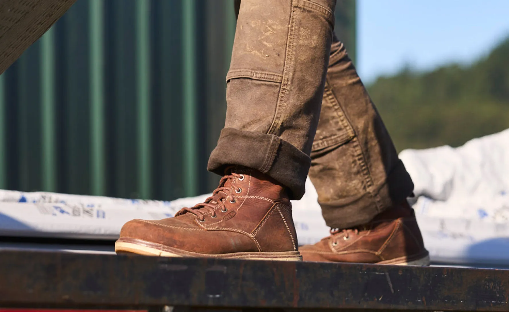 Women's San Jose 6" Boot (Aluminum Toe)  |  Gingerbread/Gum KEEN