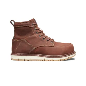 Women's San Jose 6" Boot (Aluminum Toe)  |  Gingerbread/Gum KEEN