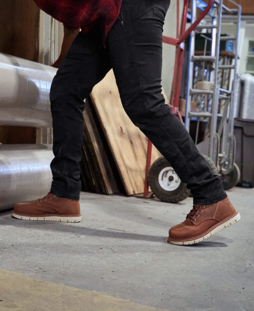 Women's San Jose 6" Boot (Soft Toe)  |  Gingerbread/Off White KEEN