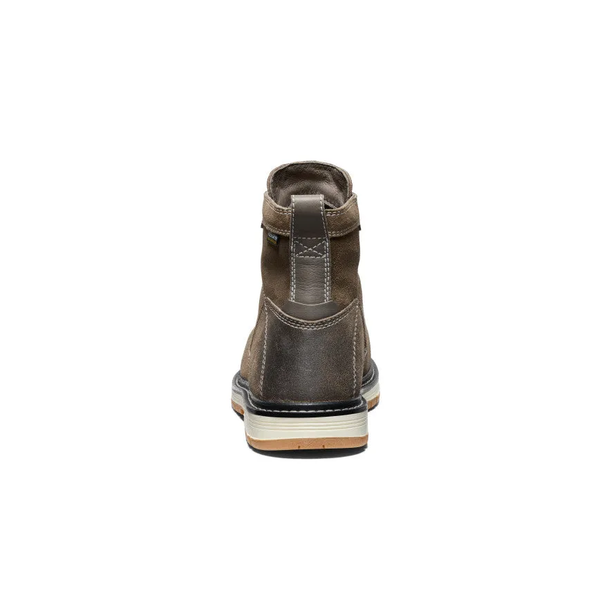 Women's San Jose 6" Waterproof 90 Heel Boot (Aluminum Toe)  |  Steel Grey/Gum KEEN