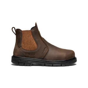 Women's San Jose Chelsea 90 Heel Boot (Aluminum Toe)  |  Cascade Brown/Black KEEN