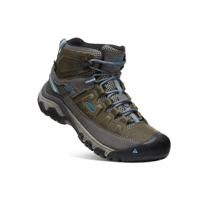 Women's Targhee III Waterproof Mid  |  Magnet/Atlantic Blue KEEN