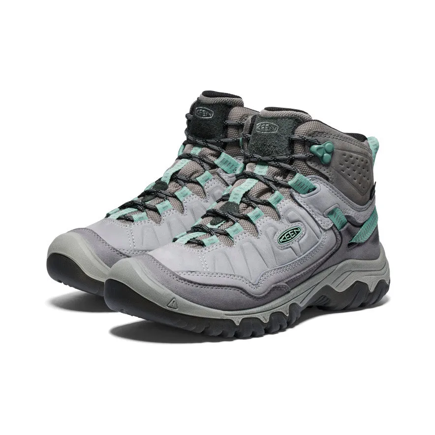 Women's Targhee IV Waterproof Hiking Boot  |  Alloy/Granite Green KEEN