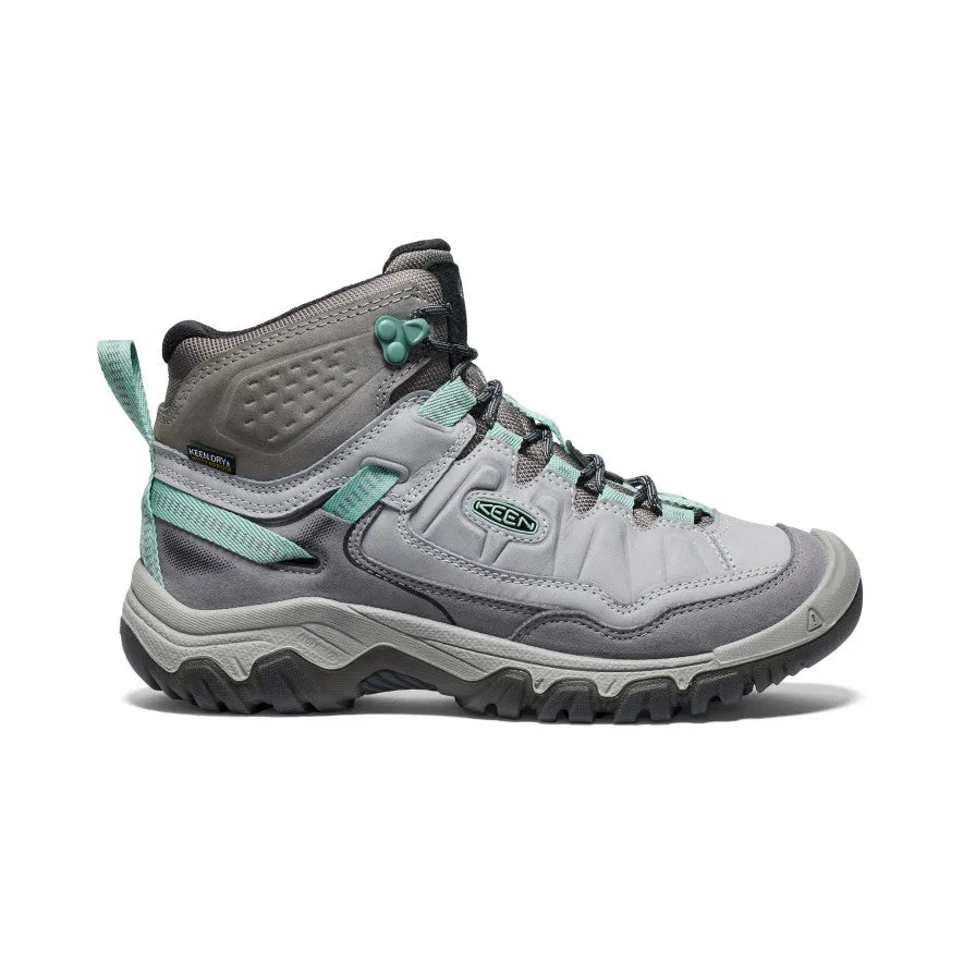 Women's Targhee IV Waterproof Hiking Boot  |  Alloy/Granite Green KEEN